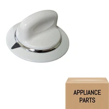 7912841-B For GE Profile General Dryer Timer Control Knob - White Part # Model