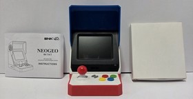 SNK Neo Geo Mini 40th Anniversary Console OPEN BOX Tested Works No Controllers