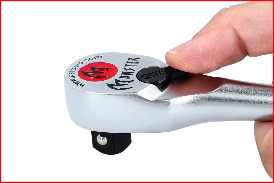 KS TOOLS 1/2" Monster Teleskop-Umschaltknarre, 100 Zahn - Bild 4 von 4