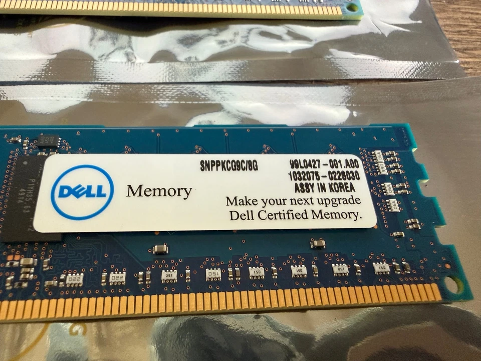 16gb (2x 8gb) Dell SK Hynix PC3L-12800R DDR3 ECC Server RAM HMT41GR7BFR8A-PB #2 - Image 3 of 3