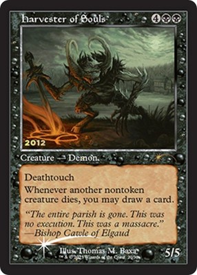 Harvester of Souls FOIL 30th Anniversary Promos Magic The Gathering MTG Card