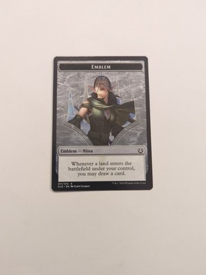 Emblem - Nissa, Vital Force Kaladesh Regular NM MTG