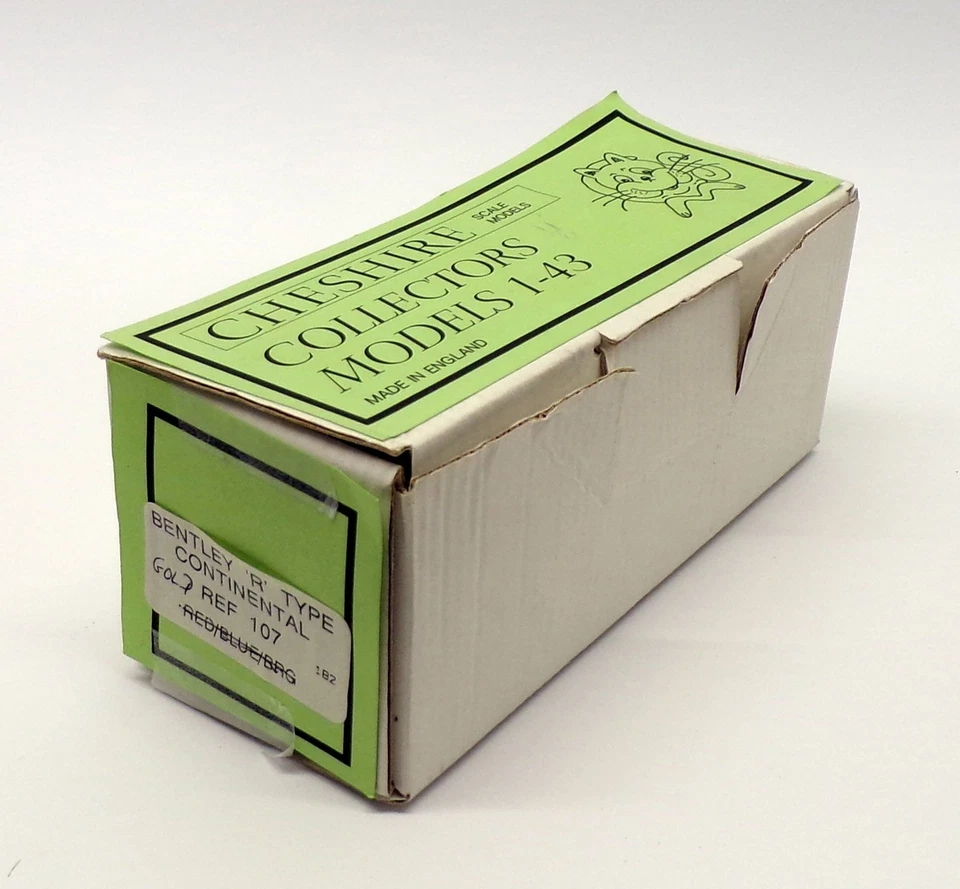Modelos Cheshire escala 1/43 107 - Bentley tipo R Continental - dorado Foto 4 de 4