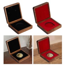 Challenge Coin Box Coin Presentation Display Box for Gifts Souvenir Jewelry