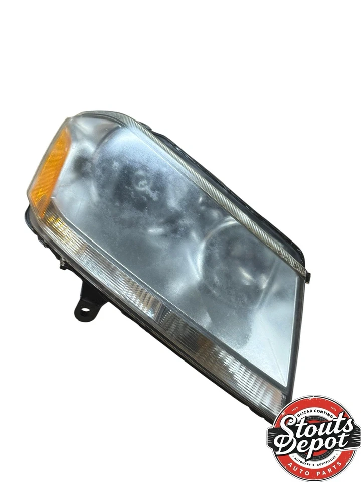 Dodge Avenger 2008-2014 faros transparentes carcasa negra lado derecho pasajeros Foto 2 de 4