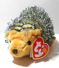Chuckles the HEDGEHOG Ty Beanie Baby 2004 6 Inch Length Vintage
