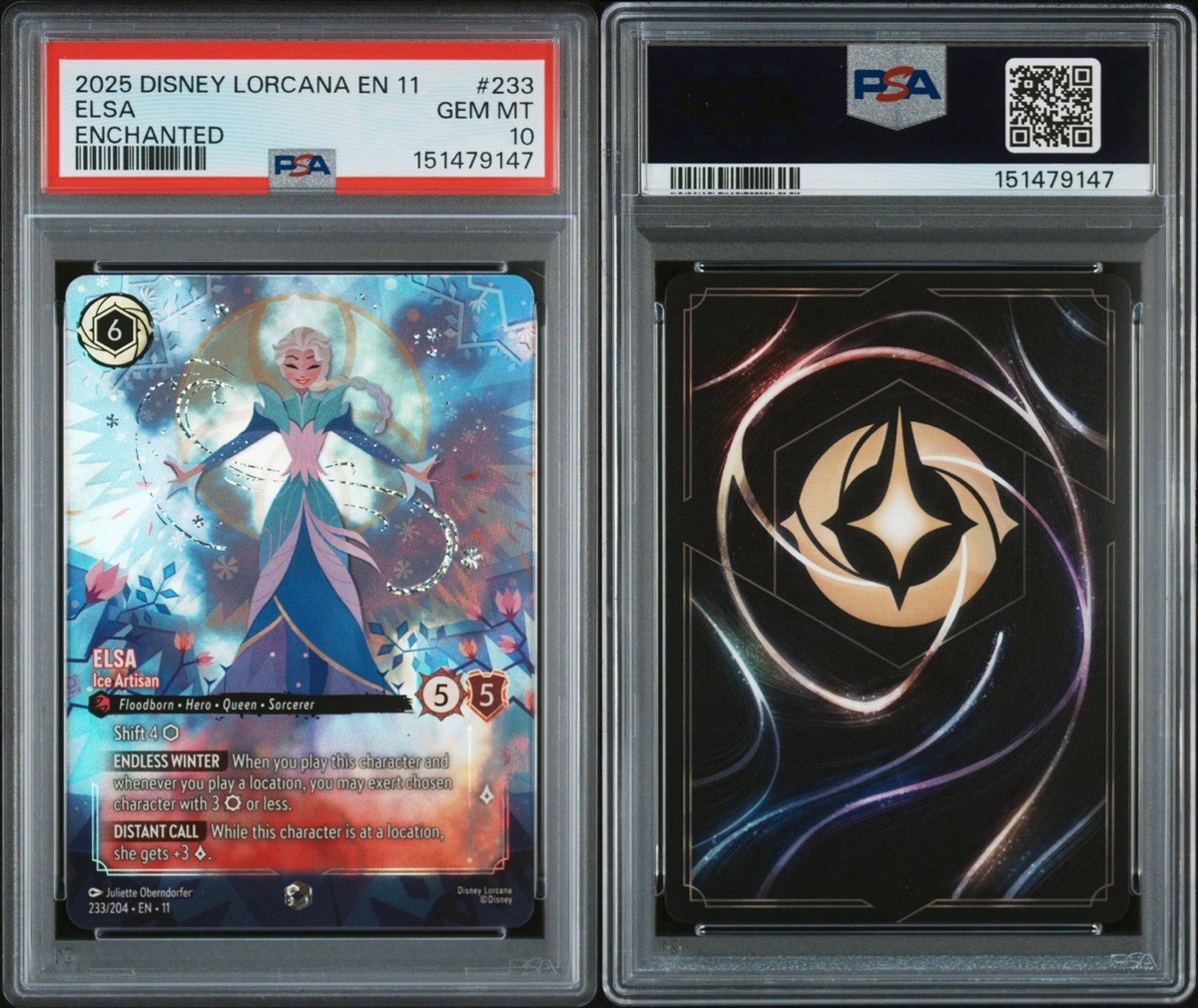 Elsa - Ice Artisan (Enchanted) 233/204 Winterspell Holo for sale