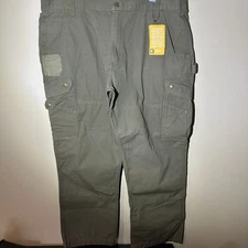 Carhartt Mens Ripstop Cargo Pants Relaxed Fit B342 MOS Green Size 42X30 NWT