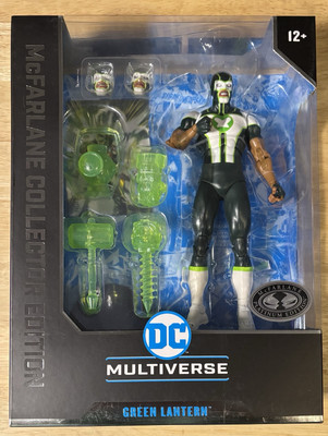 DC Multiverse McFarlane Green Lantern Simon Baz CE #26 Chase Platinum