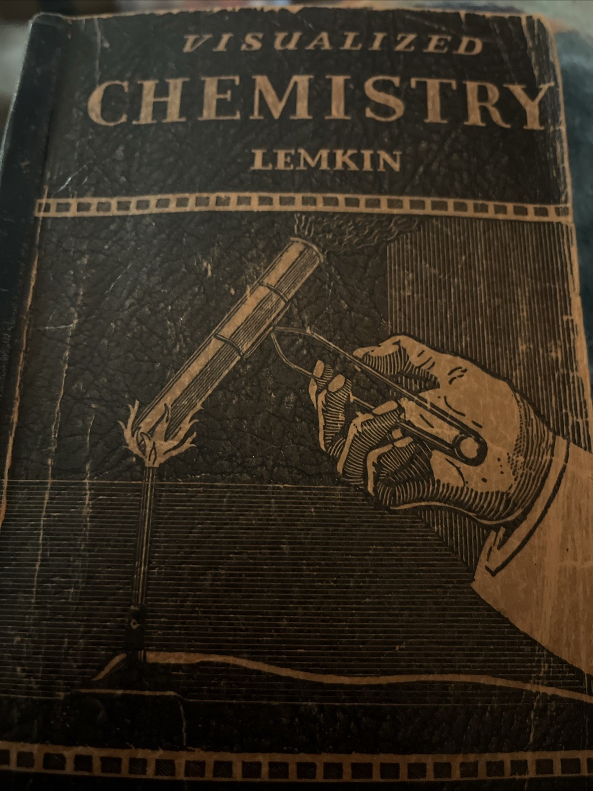 Vintage 1943 Visualized Chemistry by William Lemkin Oxford Book Company