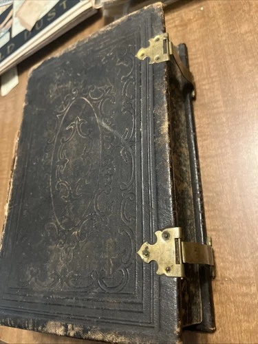 Civil War 1863 Pastors Sermon Book In Pennsylvania Dutch German