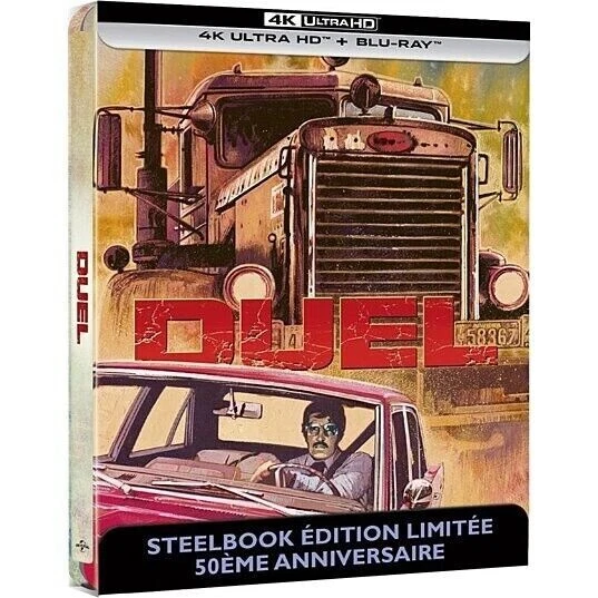 Duel (4K Ultra HD + Blu-ray, 2023, 2 Disques, Édition SteelBook)