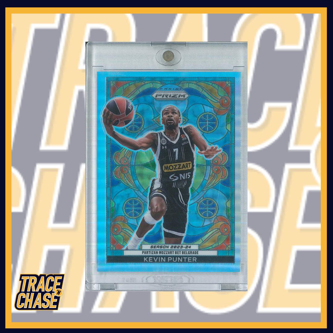 2023-24 Panini Prizm Euroleague Basketball Kevin Punter Stained Glass #20 SSP!!