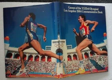 Games of the XXIIIrd Olympiad Los Angeles 1984 Commemorative Book Hardcover W/DJ
