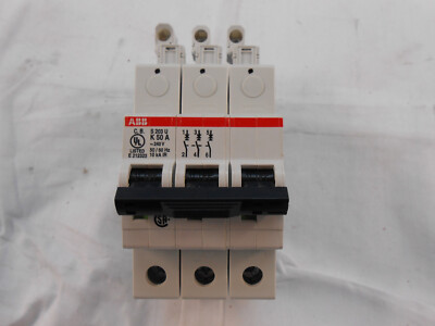 ABB PL703U-K50 Circuit Breaker 3P 50 A 240V pro line plug in 