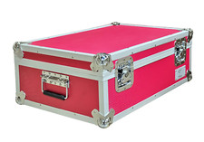 NEO ZILLA 500 7" SINGLES RED VINYL RECORD ALUMINIUM STORAGE BOX  DJ CASE