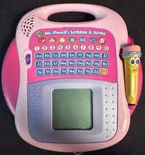 Leapfrog Pink Mr. Pencil's Scribble and Write Letters Shapes Numbers Spelling