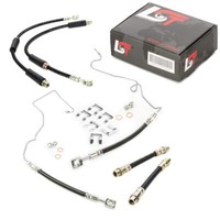 6X Bremsschlauch Vorderachse Hinterachse + Schlauchklemme FüR Audi TT 8N