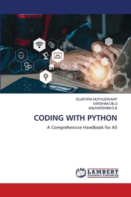 Coding with Python by Sujithra Muthuswamy Paperback Book