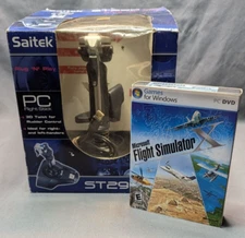Saitek ST290 Pro Flight Stick - Microsoft Flight Simulator X Bundle - PC