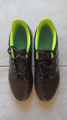 Adidas Copa Sense.4 IN Hallenschuh Unisex, Gr. 44, Schwarz/Neon