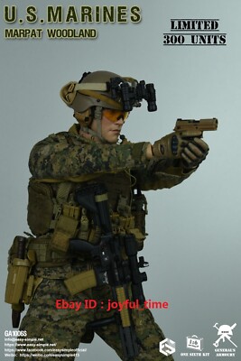 IN STOCK，Easy&Simple U.S. MARINES MARPAT WOODLAND 1/6 Limited