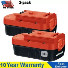 2-Pack 18V for Black and Decker HPB18 18 Volt 4.5Ah Battery HPB18-OPE 244760-00A