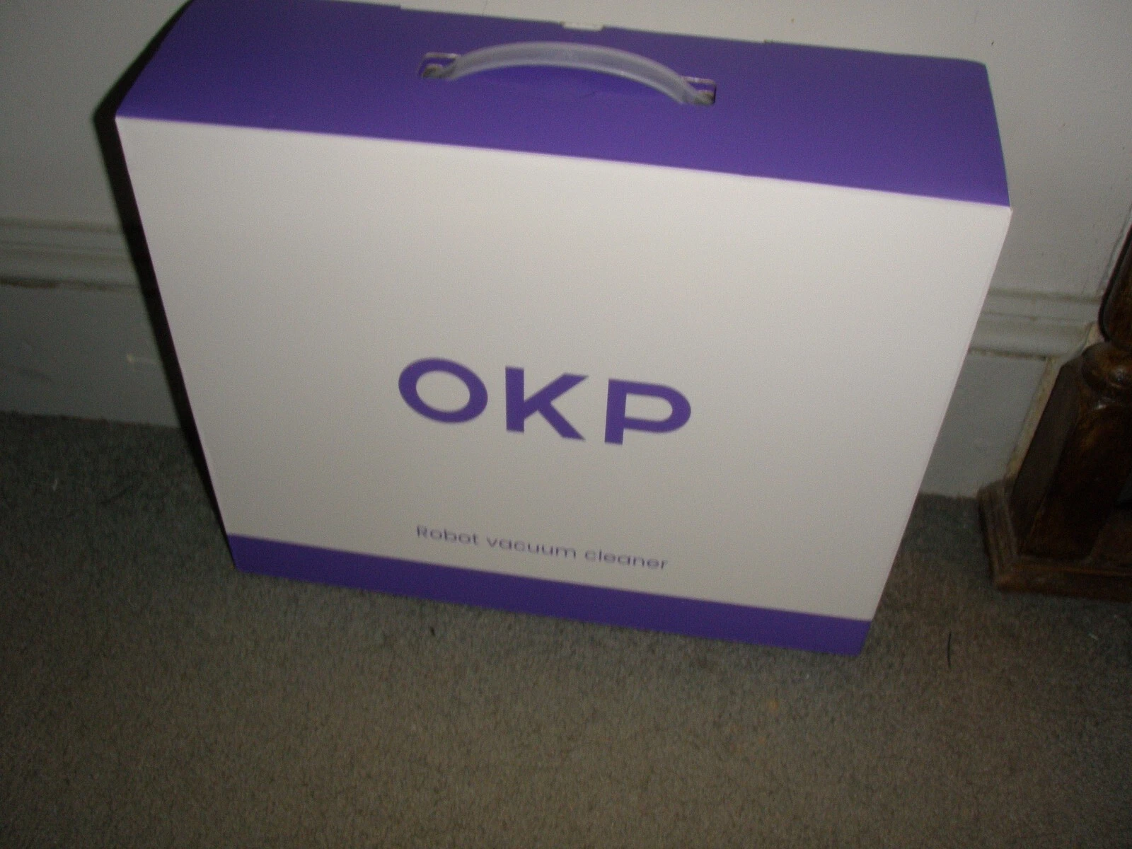 OKP K2 Robot Vacuum Cleaner - Blue