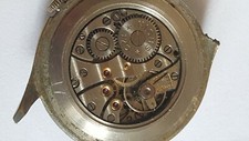 VINTAGE Chronometre Ancre NiSUS cal170 swiss made watch 15 jewels military WWII 