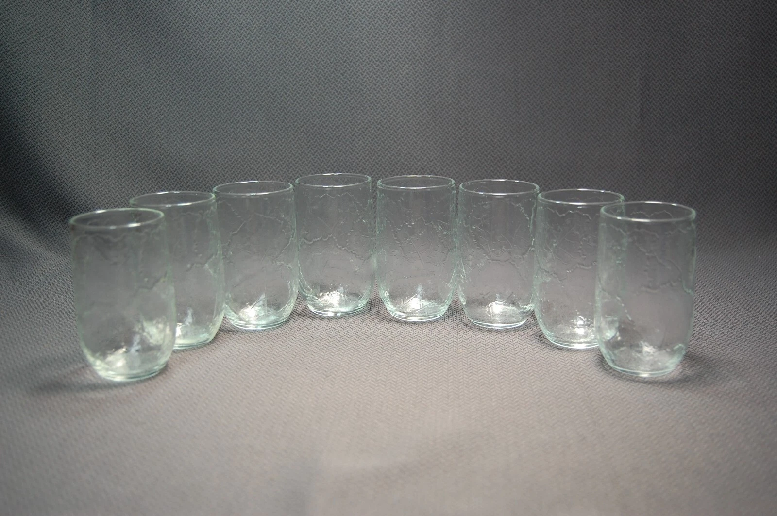 Anchor Hocking Clear Leaf 8PC Juice Glassware