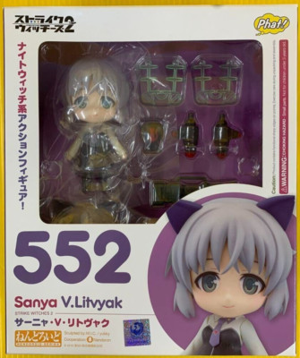 Japanese anime Strike Witches Nendoroid figure Sanya V. Litvyak