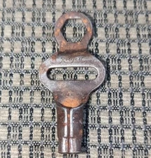 Vintage ROLLFAST 1/4" Square Roller Skate Key w/ 3/8" Hex End