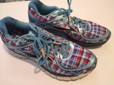 brooks adrenaline plaid