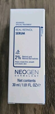 NEOGEN Dermalogy Real Retinol Serum 1.01 fl.oz/30ml Firms Smooths exp 5/2026 NEW