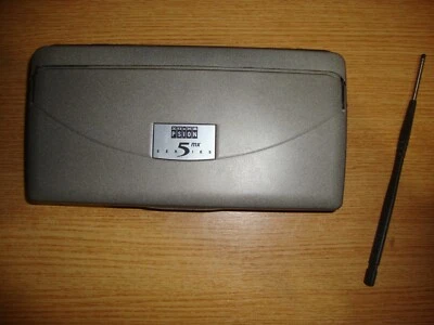 PSION 5MX PDA  with stylus Grade B fully working just small cosmetic defects - Image 1 of 4