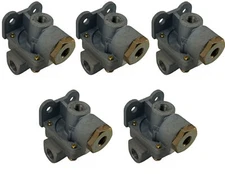 Set of 5 QR-1C Quick Release and Double Check Valve (Replaces Bendix 289714)