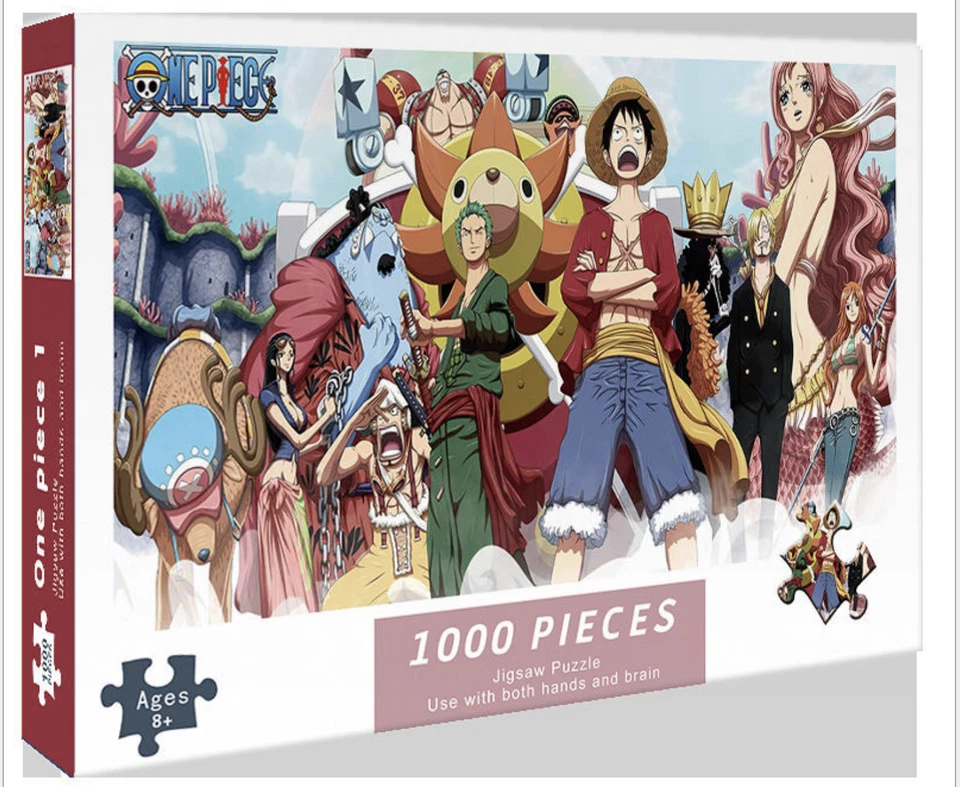 Naruto One Piece Japanese Anime 1000 Piece Jigsaw Puzzle Adults Kids Gift Xmas - Image 2 of 4