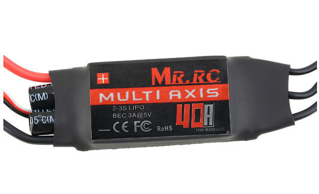 ESC - MR RC 40A ESC Speed Controller   (UL15300)