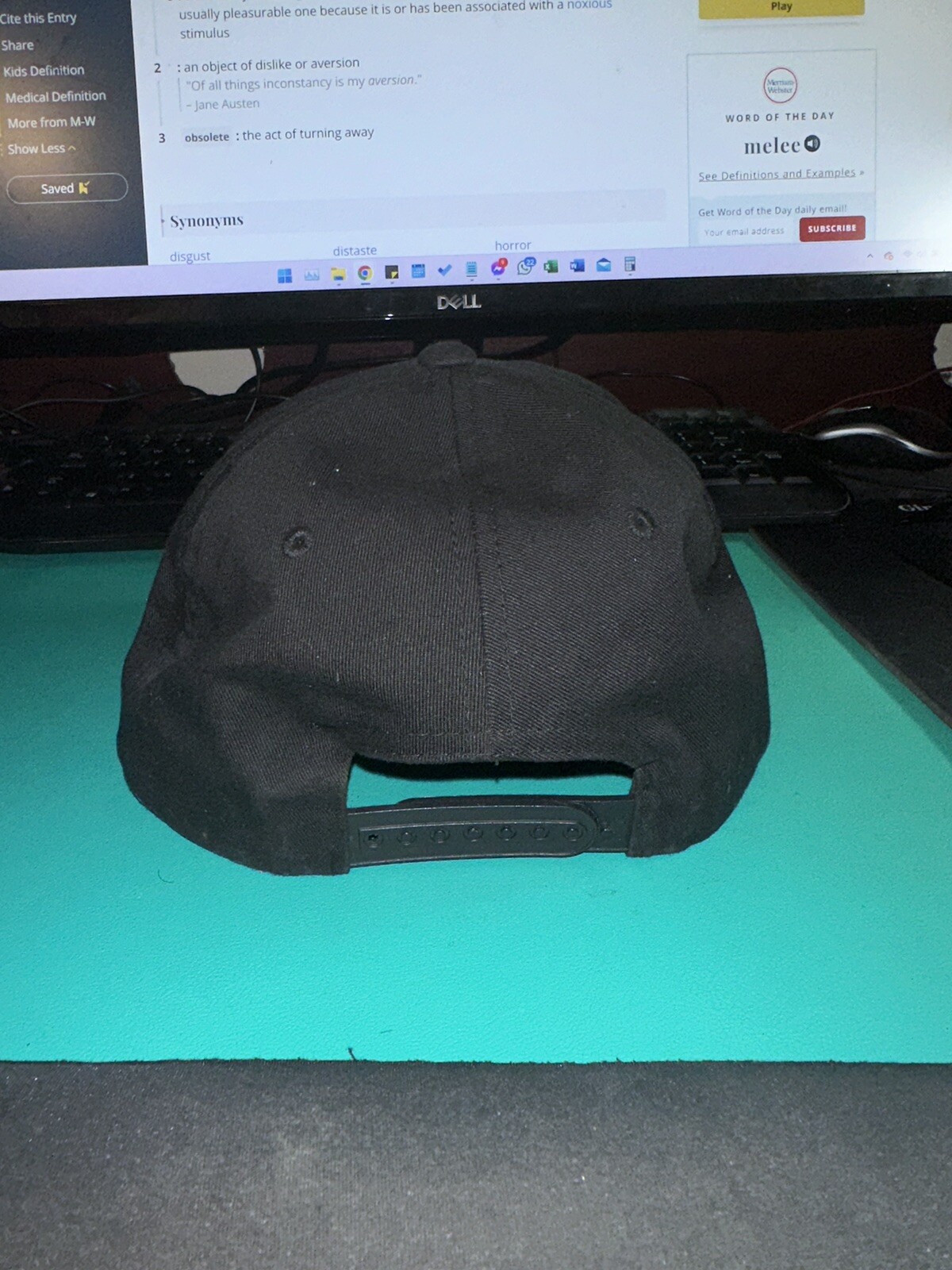 Volcom SnapBack Hat Black Gray - image 4