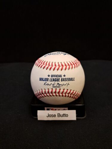 JOSE BUTTO SIGNED 2024 NY METS CITY CONNECT RAWLINGS BASEBALL - VERY RARE! - Picture 2 of 3