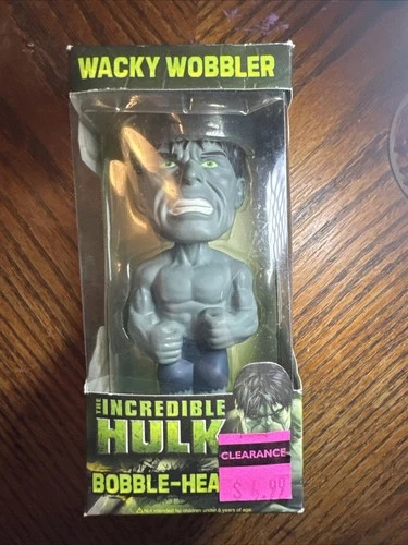 2008 Incredible Hulk Wacky Wobbler Bobblehead - Marvel Comics Funko