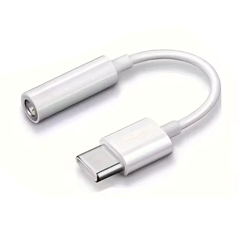 Aux Cable USB Type C To 3.5mm For Samsung IPhone Car Stereo Audio Adapter Jack_voghion.com