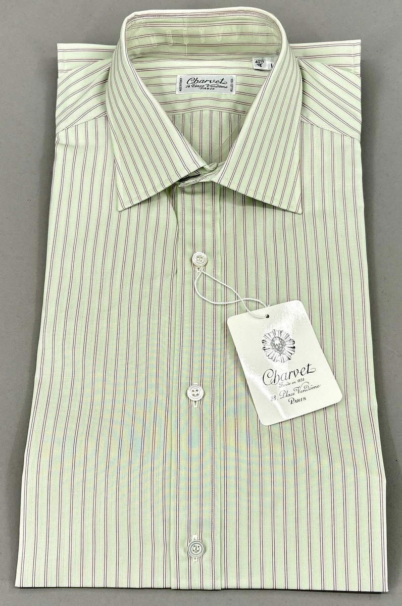 Charvet French Cuff Spread Collar Dress Shirts for Men for sale | eBay