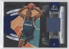 2009-10 Panini Prestige Prestigious Picks Blue Materials Wayne Ellington #26 1r1