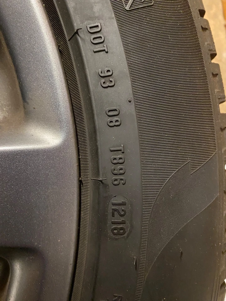 4 Orig. Mercedes GLC Alufelgen Winterräder 19 Zoll X253 C253 235 55 R19 - Bild 4 von 4