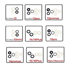 OEM Rear Back Camera Glass Lens Cover Adhesive iPhone 13 14 15 plus Mini Pro max