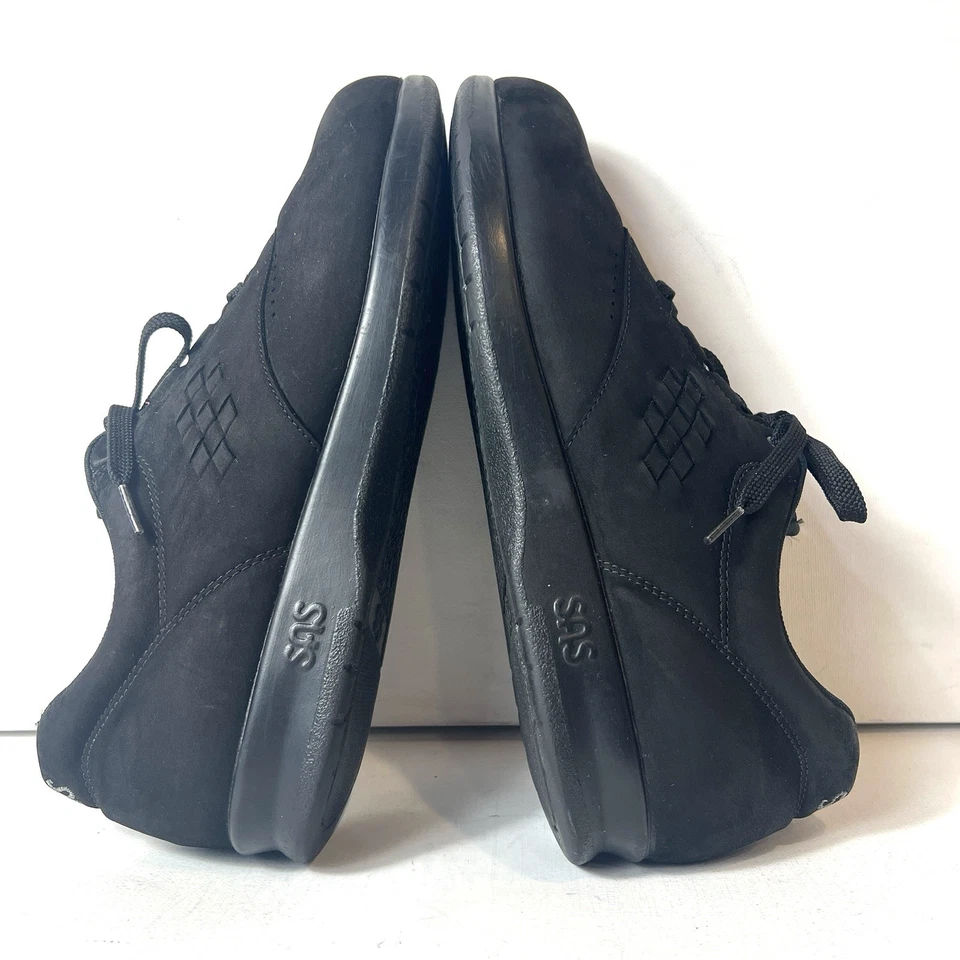 SAS Tripad Comfort Free Time Shoes Black Nubuck Lace Up Low Top Womens Sz 10.5 N - Image 4 of 4