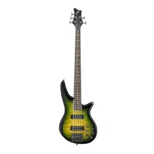 Jackson JS Series Spectra Bass JS3QV 5 String Electric Guitar Alien Burst