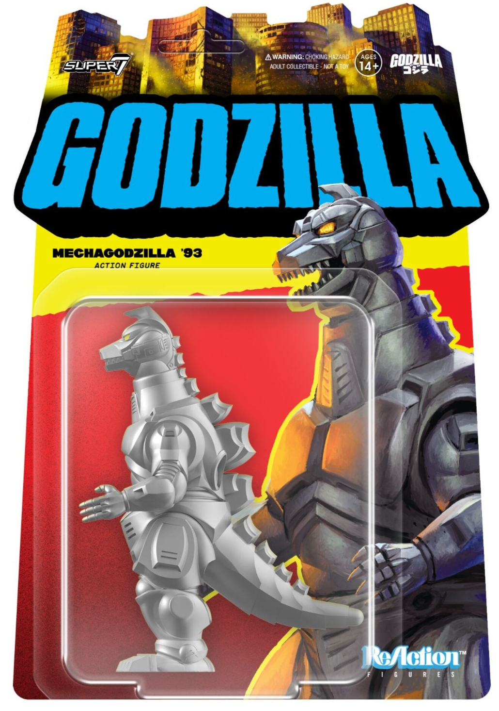 Godzilla Toho - Mechagodzilla '93 - Super7 ReAction Action Figure
