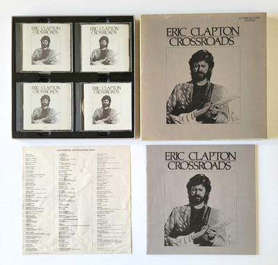 Eric Clapton~ Crossroads, 4 CD Box Set 1988, 835 261-2, EX+ / EX Cond